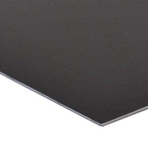 svart aluminium