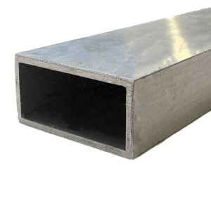 Rektangulärt aluminiumrör